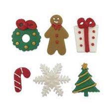 Picture of GINGERBREAD HOUSE SUGAR DECORATING KIT X 6 PCS